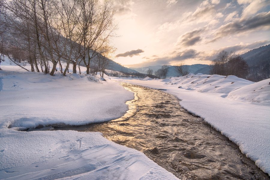 come fotografare la neve