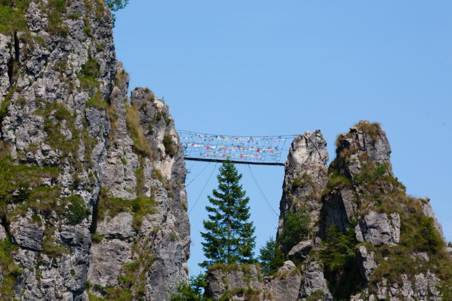 Come funziona il ponte tibetano?